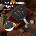 Non Stick Pancakes Turner Silicone Spatula Flexible Slotted Turner High Heat Resistant Pastry Frying Pan Shovel Cooking Utensil wiktra