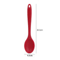 Non-stick Spoon Silicone Spoon Mini Long Handle Cooking Mixing Spoons Tableware Heat Resistant Stirring Spoon Kitchen Supplies wiktra