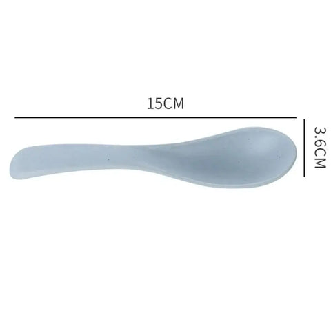 Non-stick Spoon Silicone Spoon Mini Long Handle Cooking Mixing Spoons Tableware Heat Resistant Stirring Spoon Kitchen Supplies