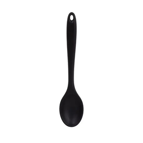 Non-stick Spoon Silicone Spoon Mini Long Handle Cooking Mixing Spoons Tableware Heat Resistant Stirring Spoon Kitchen Supplies