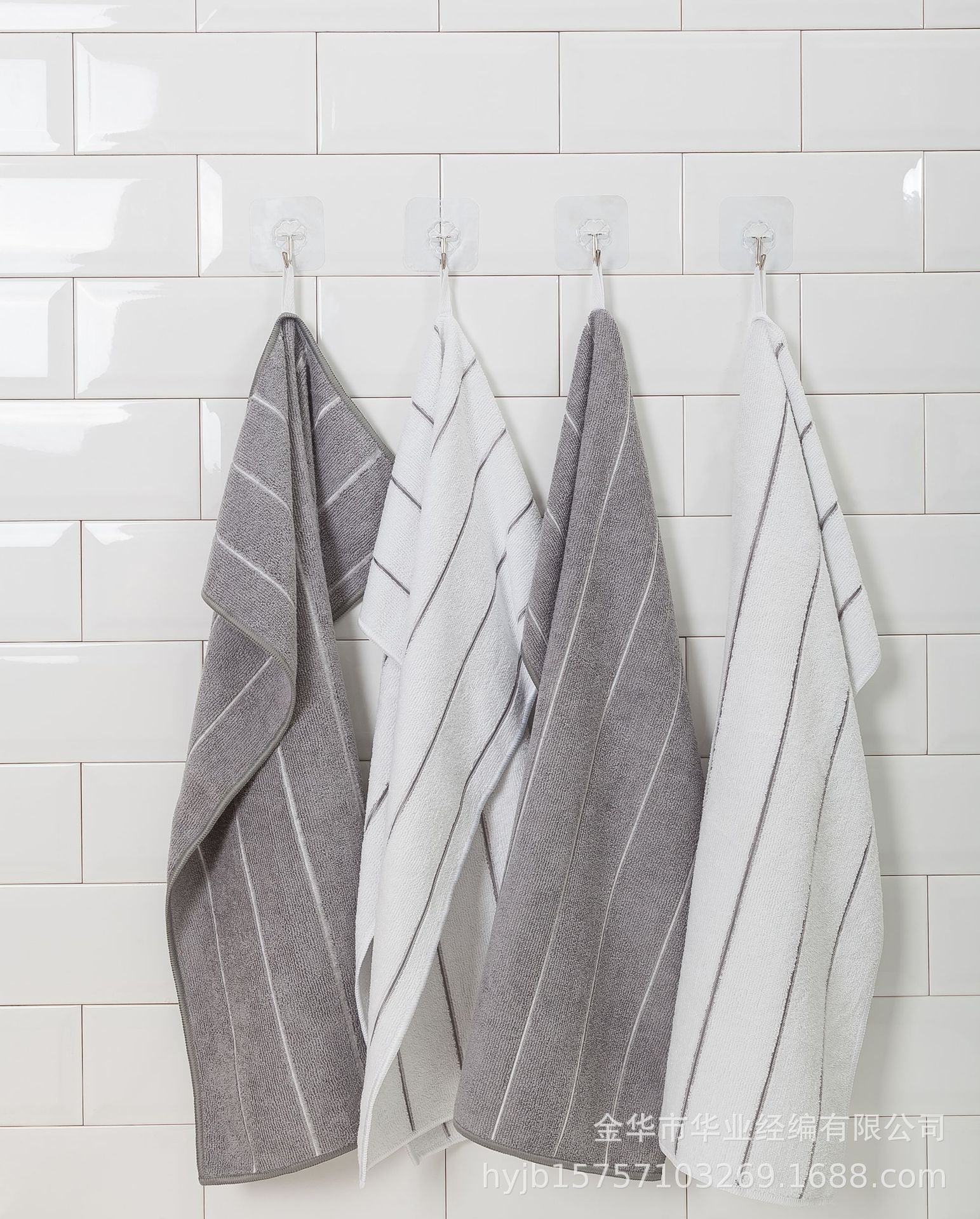 Amazon Factory Direct Kitchen Cloth Microfiber Gray Dish Towel Super Soft Absorbent Lint