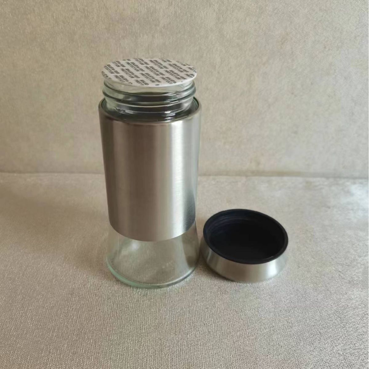 Factory Processing Kitchen Seasoning Bottle Stainless Steel Sprinkler Bottle Seasoning Jar Storage Jar Pepper Bottle Ready For Sale