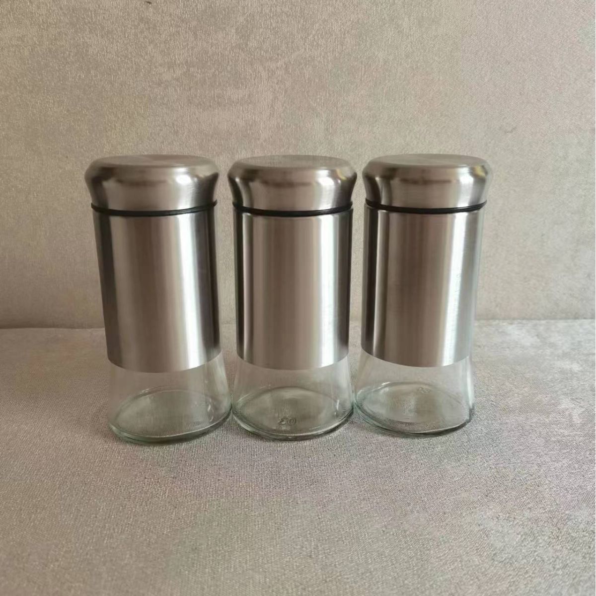 Factory Processing Kitchen Seasoning Bottle Stainless Steel Sprinkler Bottle Seasoning Jar Storage Jar Pepper Bottle Ready For Sale