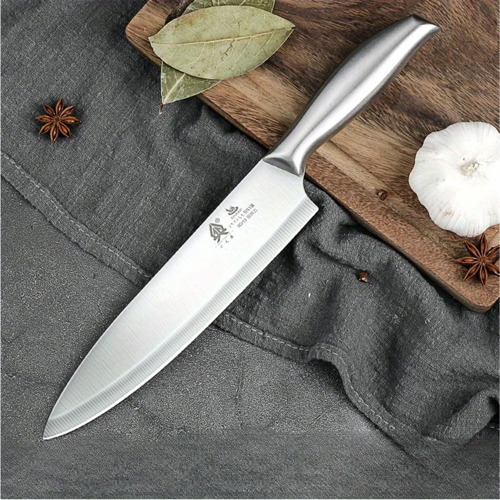 PLYS All-Steel Multi-Purpose Stainless Steel Kitchen Knife Set