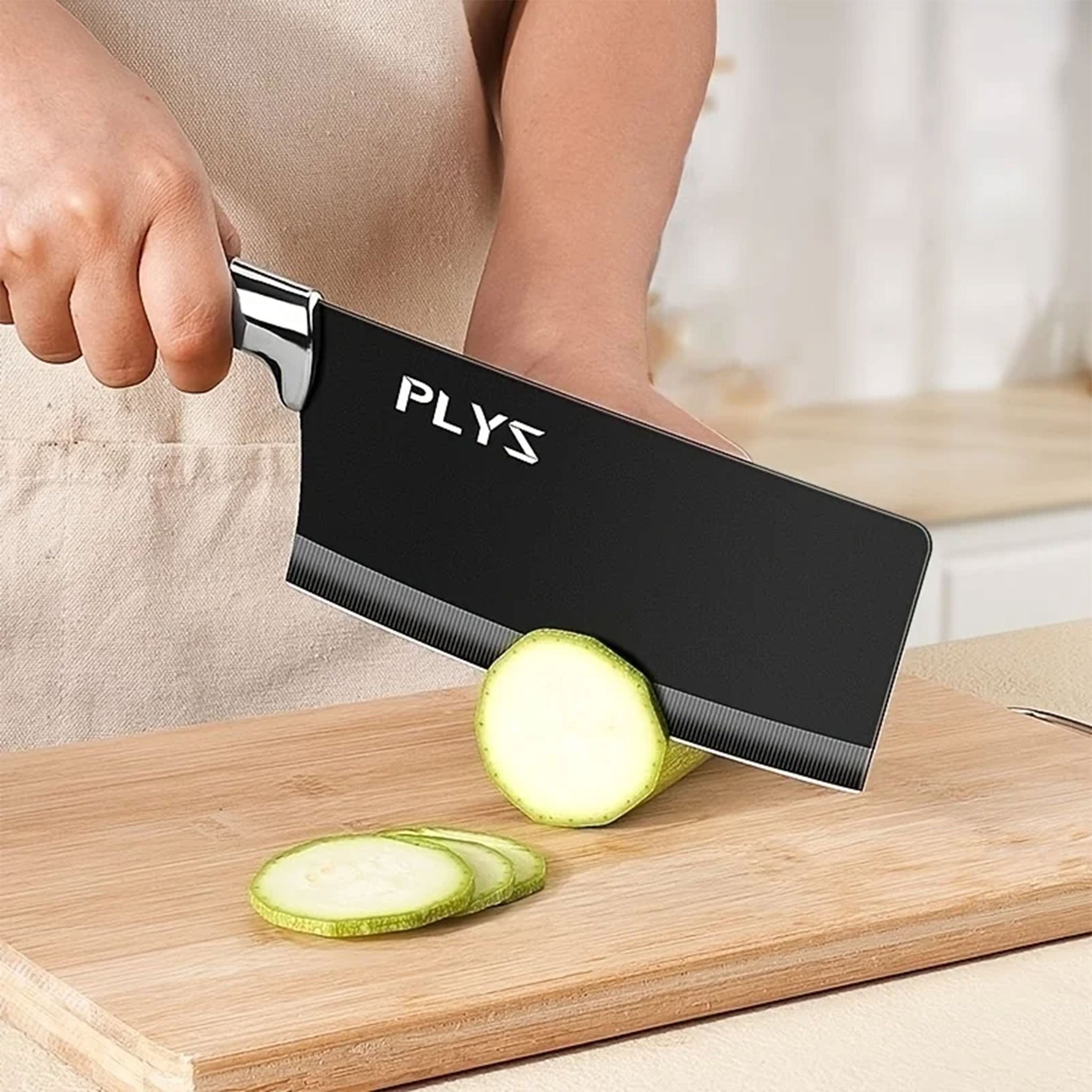 PLYS Stainless Steel Kitchen and Bone Cutting Knife
