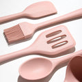 Silicone 8/Pcs Set Kitchenware Non-stick Cookware Full Spatula  Mini Storage Box Baking Cooking Utensils Oil Brush Scraper wiktra