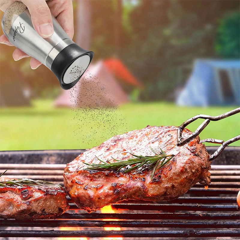 Penguin Stainless Steel Salt & Pepper Bottle