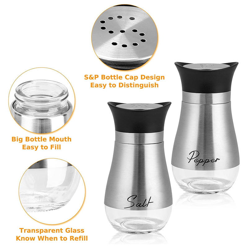 Penguin Stainless Steel Salt & Pepper Bottle