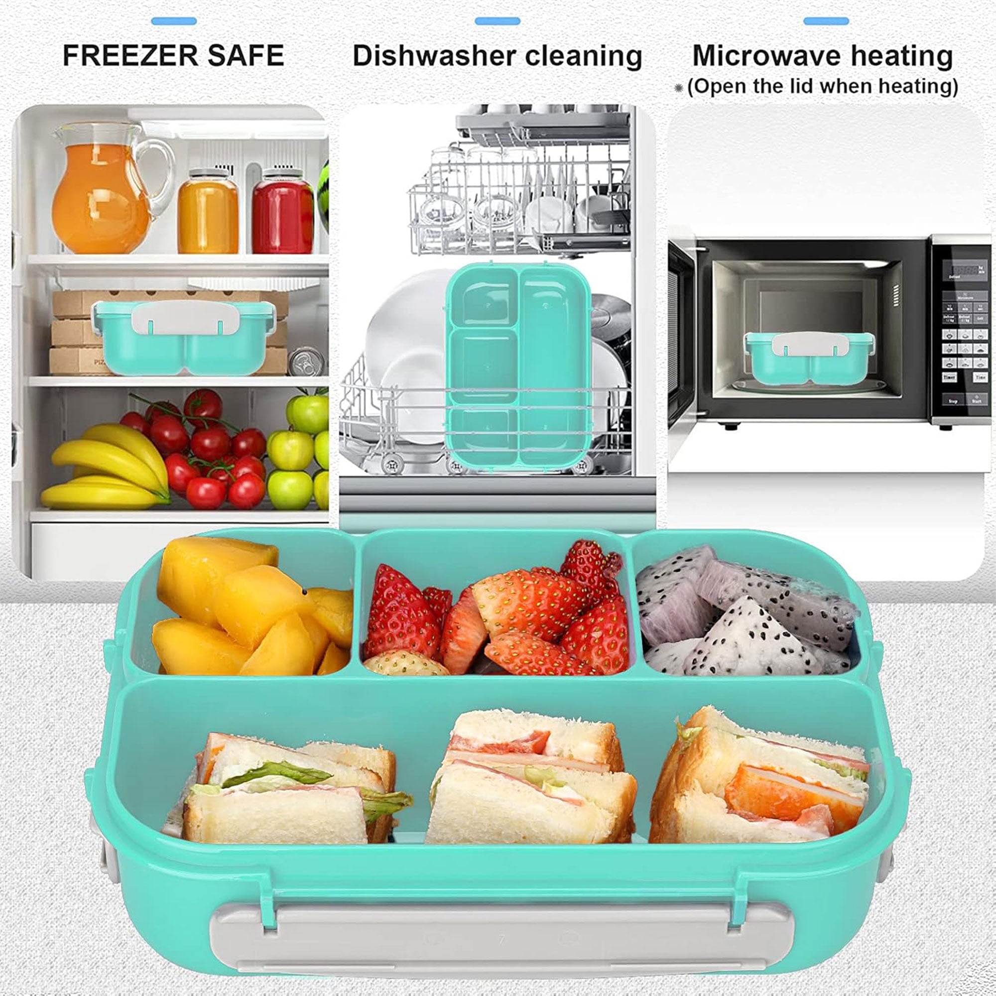 Plastic Office Student Lunch Box