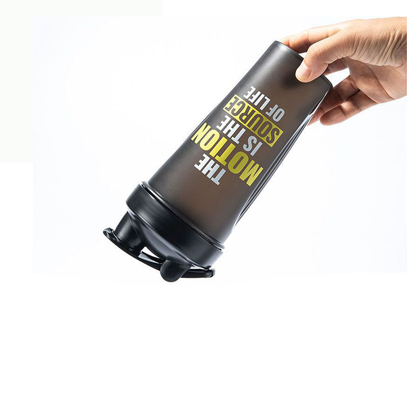 Portable Fitness Shaker Bottle