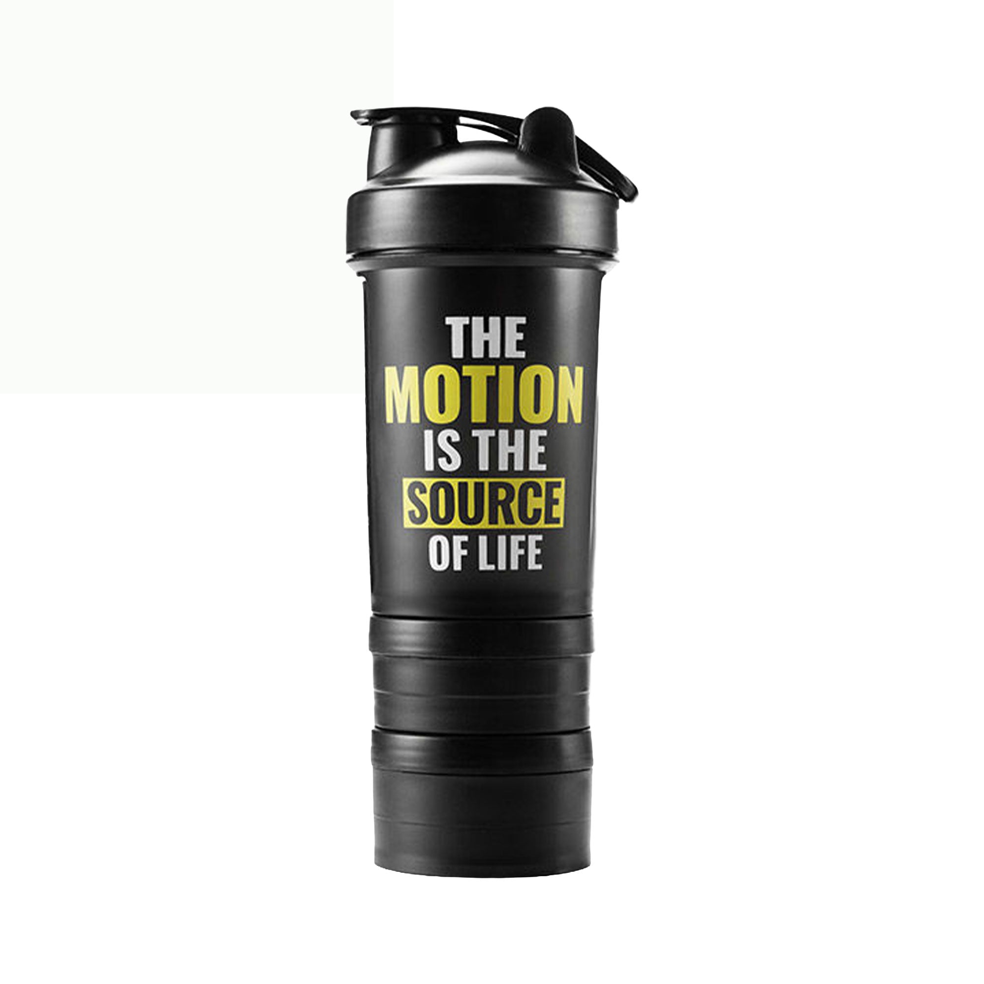 Portable Fitness Shaker Bottle