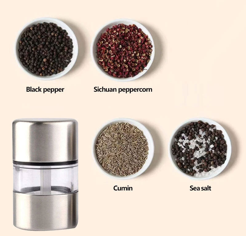 Portable Mini Manual Pepper Grinder