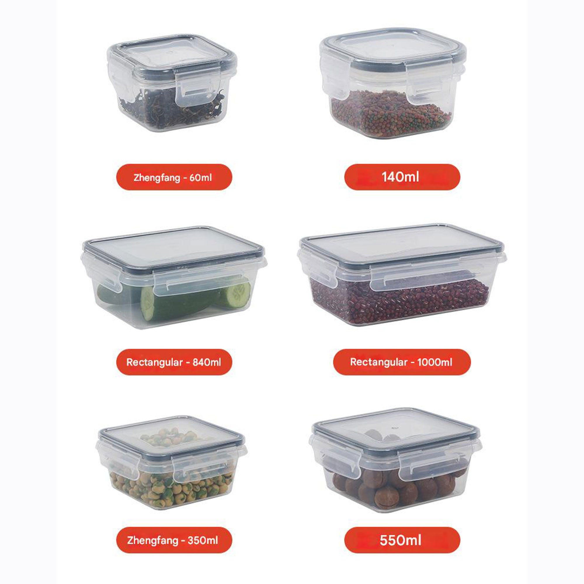 Portable Sealed Food Storage Box