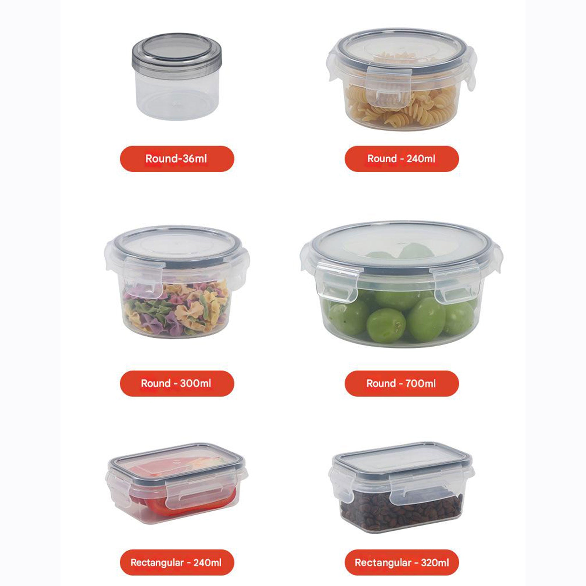 Portable Sealed Food Storage Box