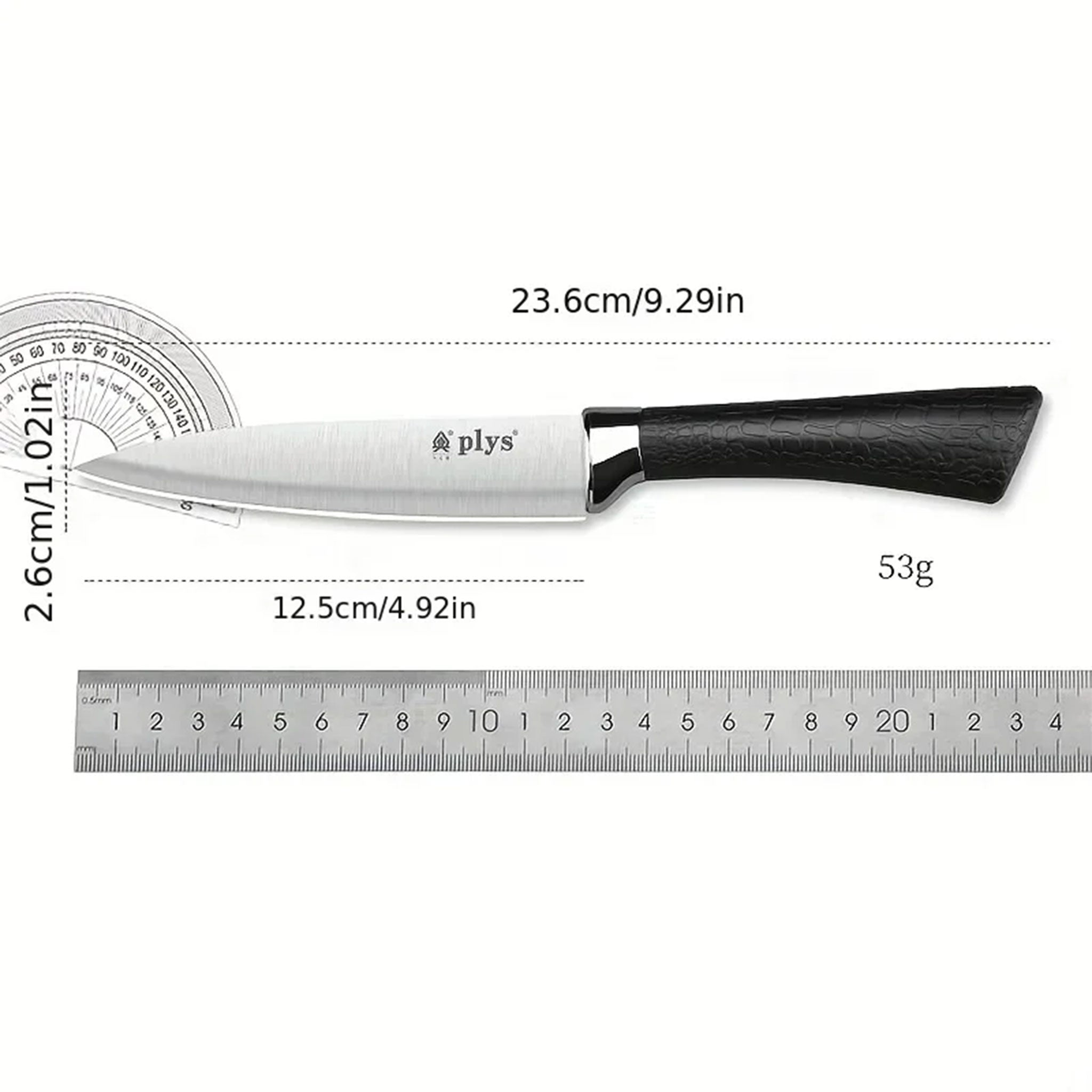 Portable Stainless Steel Fruit Knife Set – Sharp & Compact