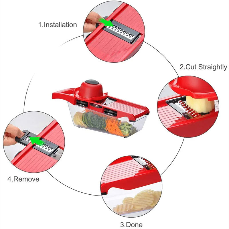 Potato Shredder & Veggie Slicer