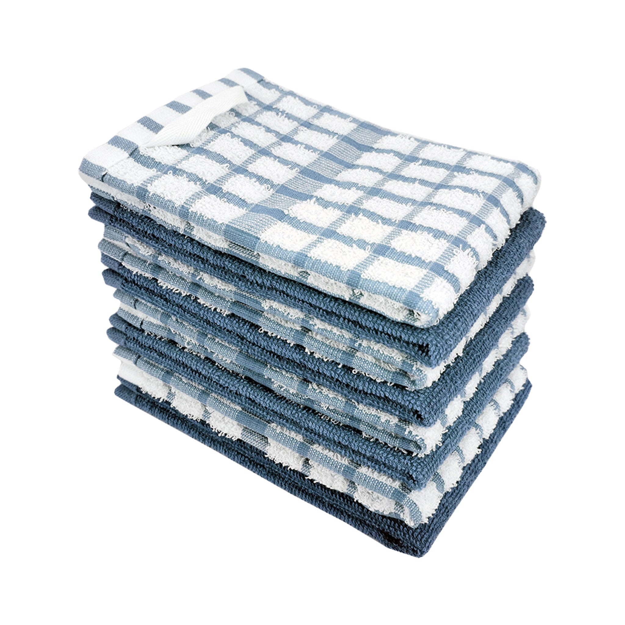 Premium Waffle Cotton Tea Towels – Multi-Purpose Cleaning Cloths