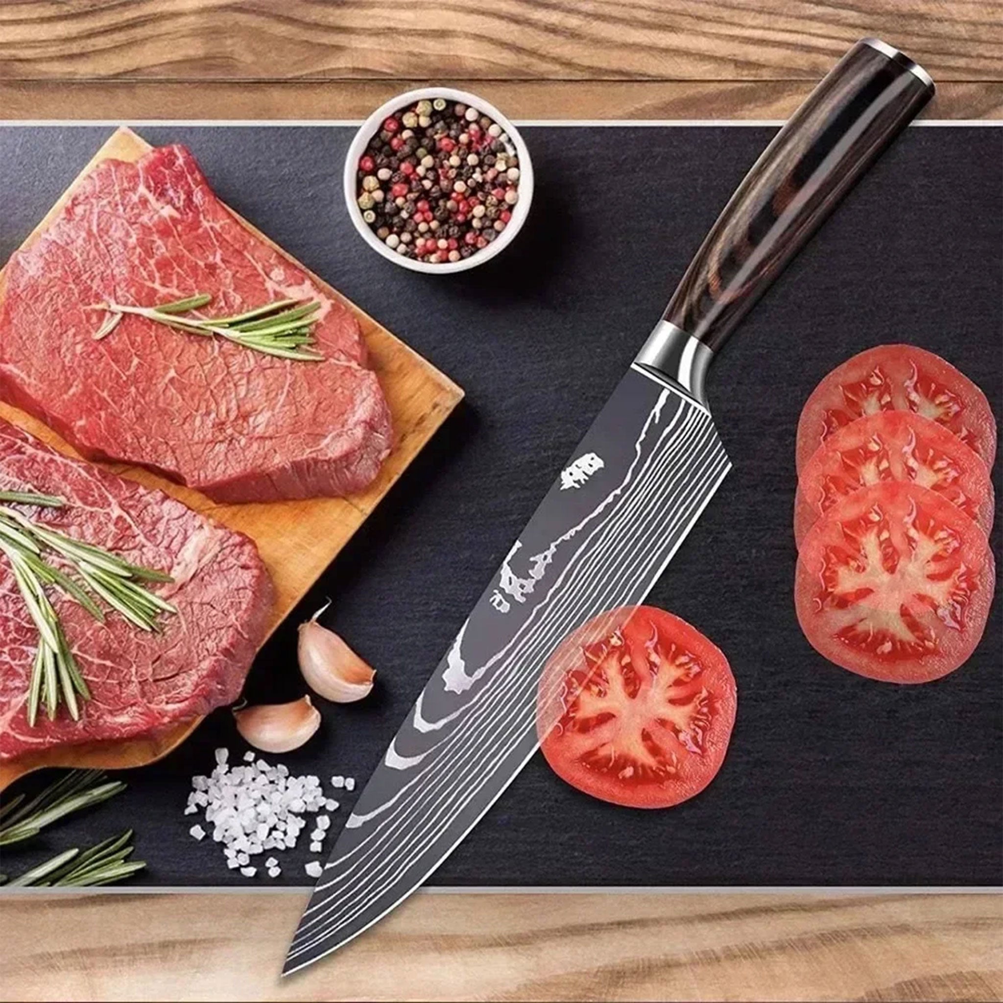 Professional Damascus High Carbon Stainless Steel Kitchen Knife