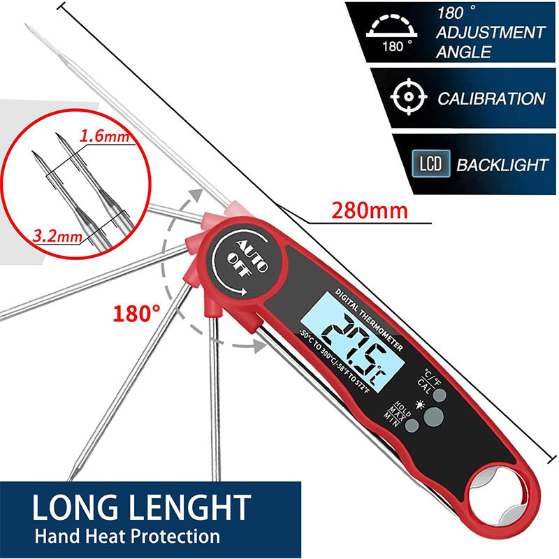 Professional Digital Kitchen Meat Thermometer