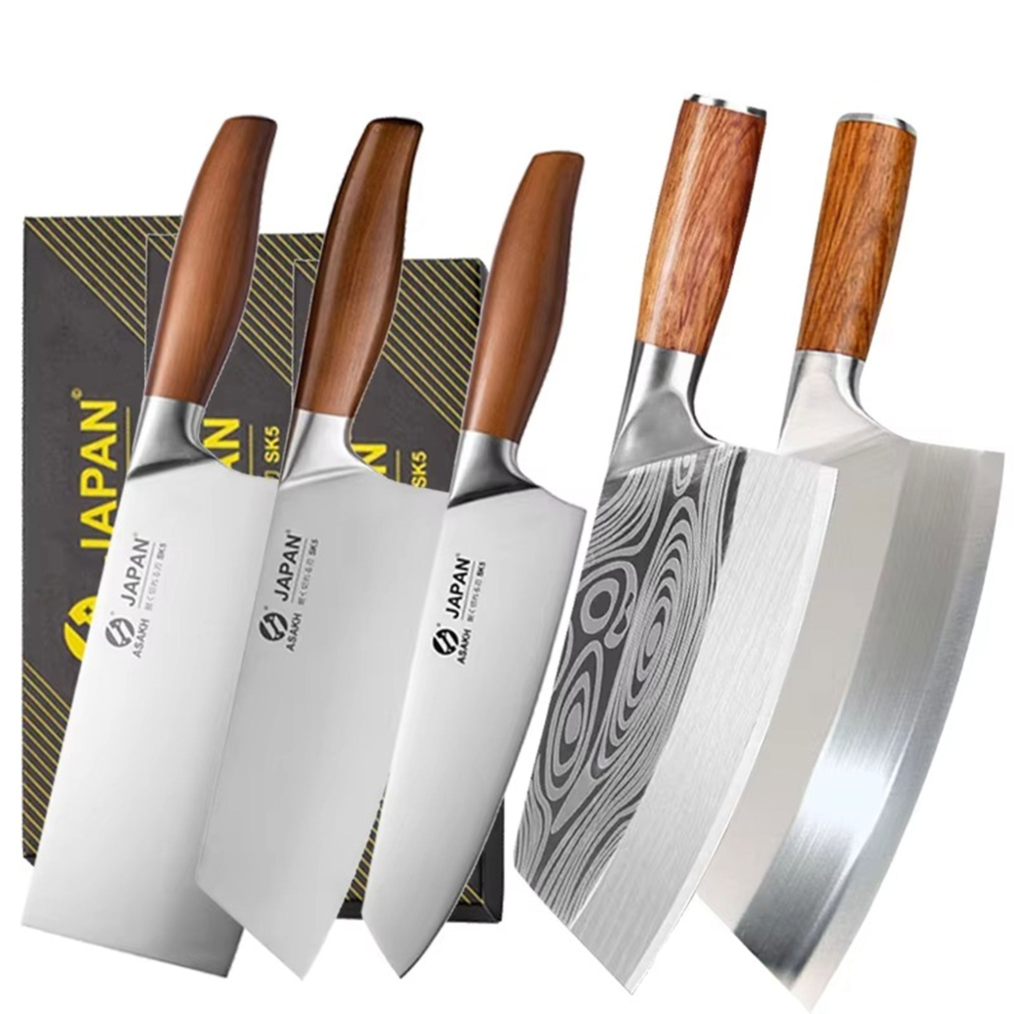 Professional Japanese Stainless Steel Meat & Bone Chopper Knife