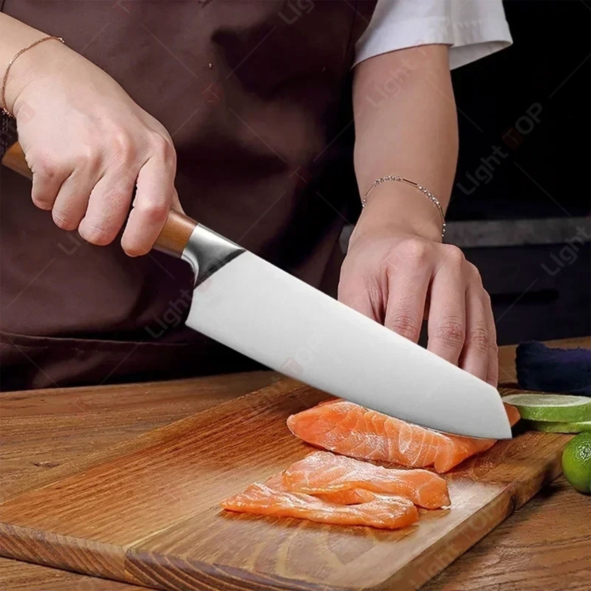 Professional Japanese Stainless Steel Meat & Bone Chopper Knife