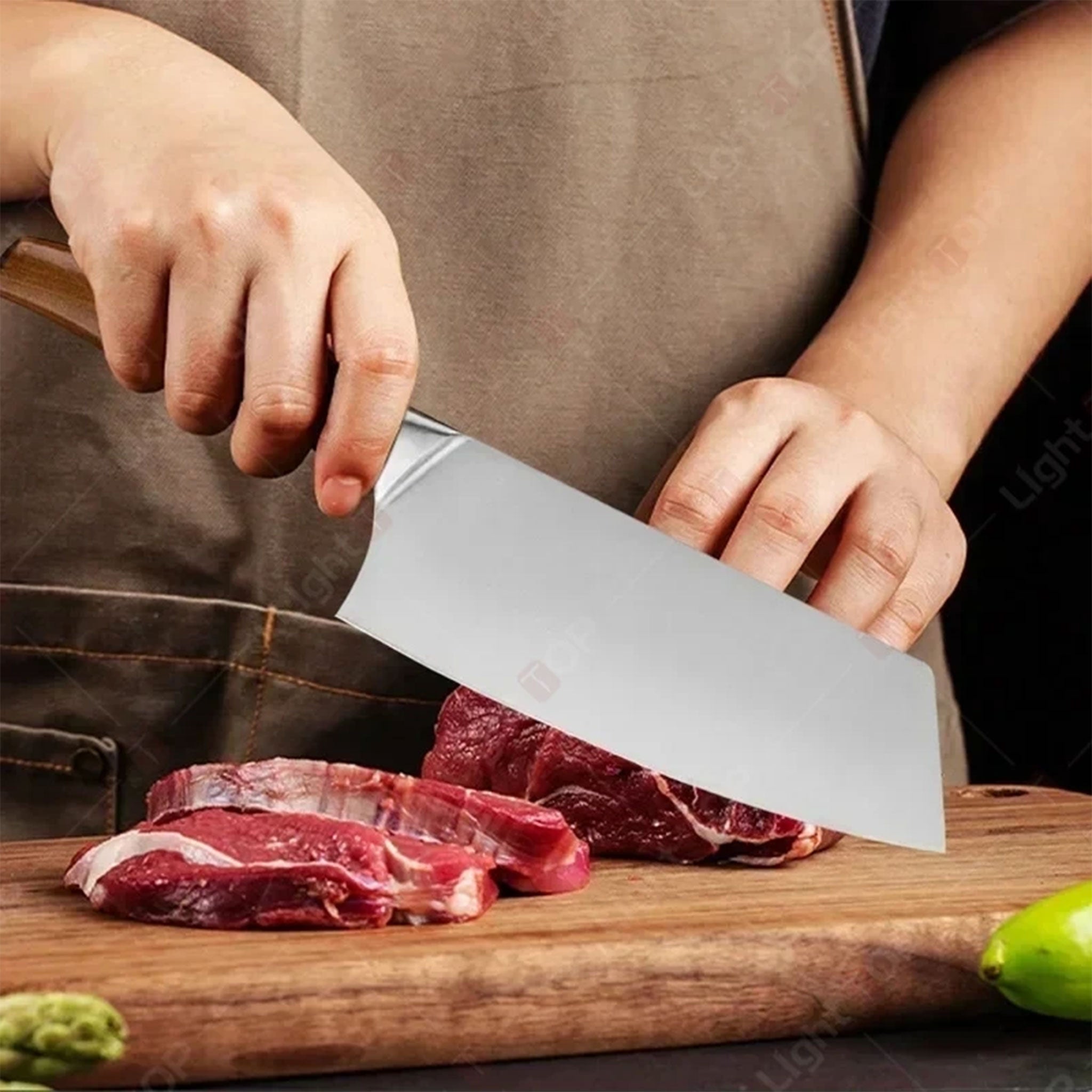 Professional Japanese Stainless Steel Meat & Bone Chopper Knife