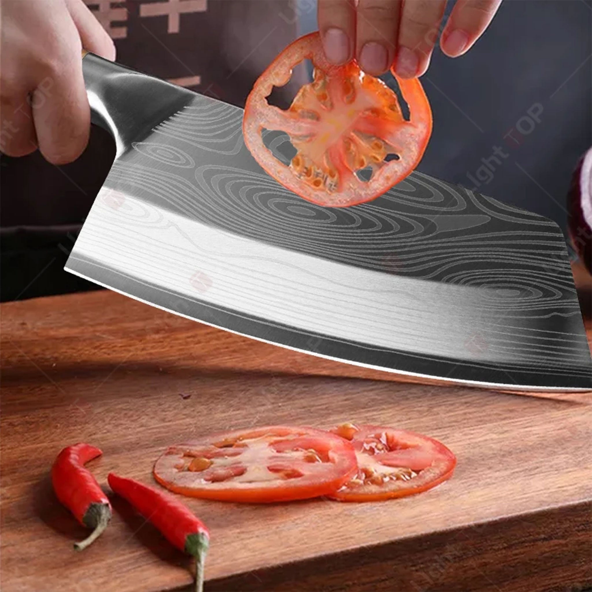 Professional Japanese Stainless Steel Meat & Bone Chopper Knife