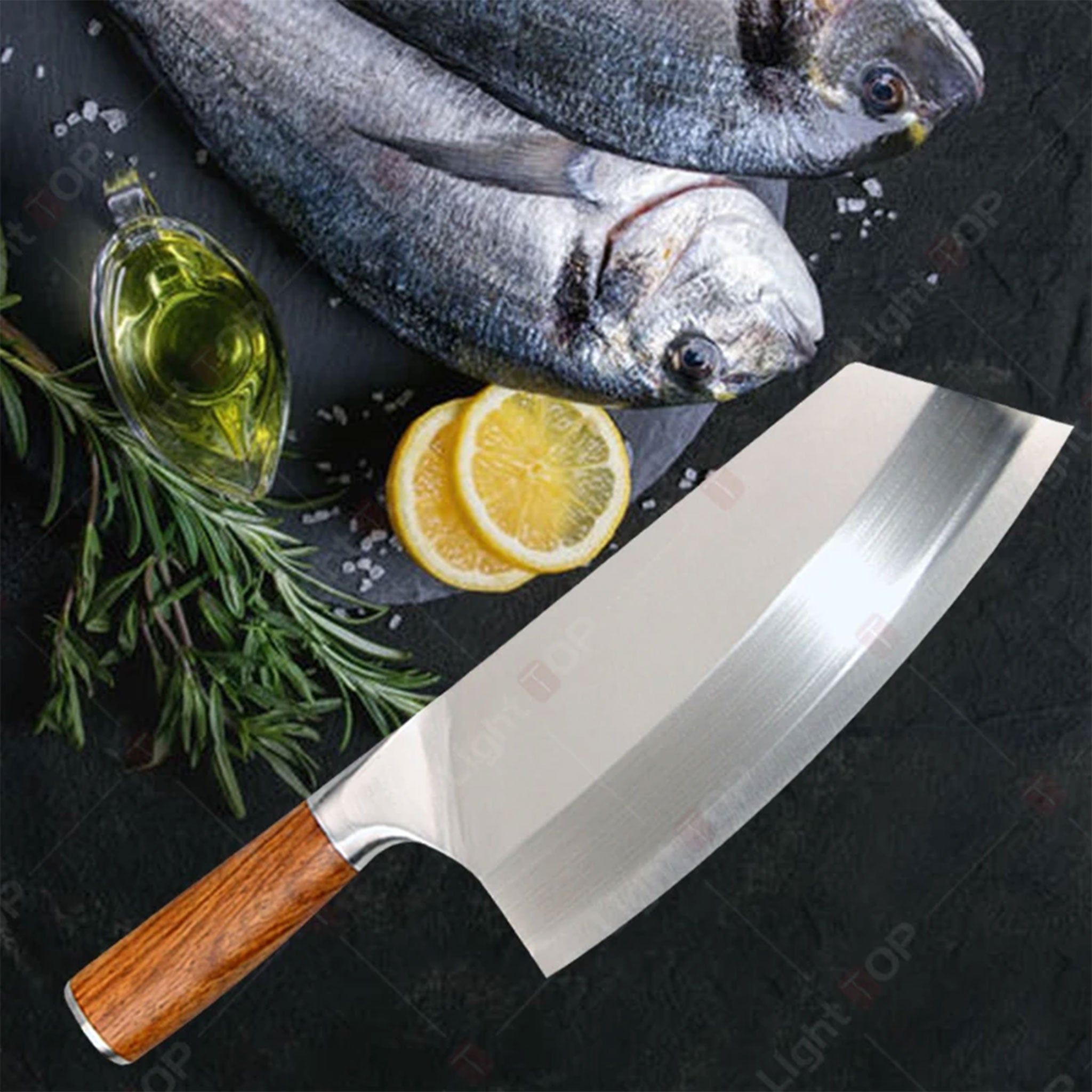 Professional Japanese Stainless Steel Meat & Bone Chopper Knife