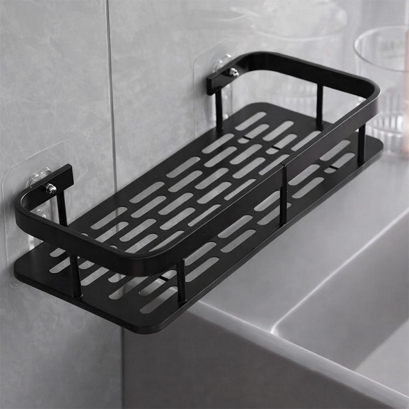 Punch-Free Wall-Mounted Bathroom Shelf