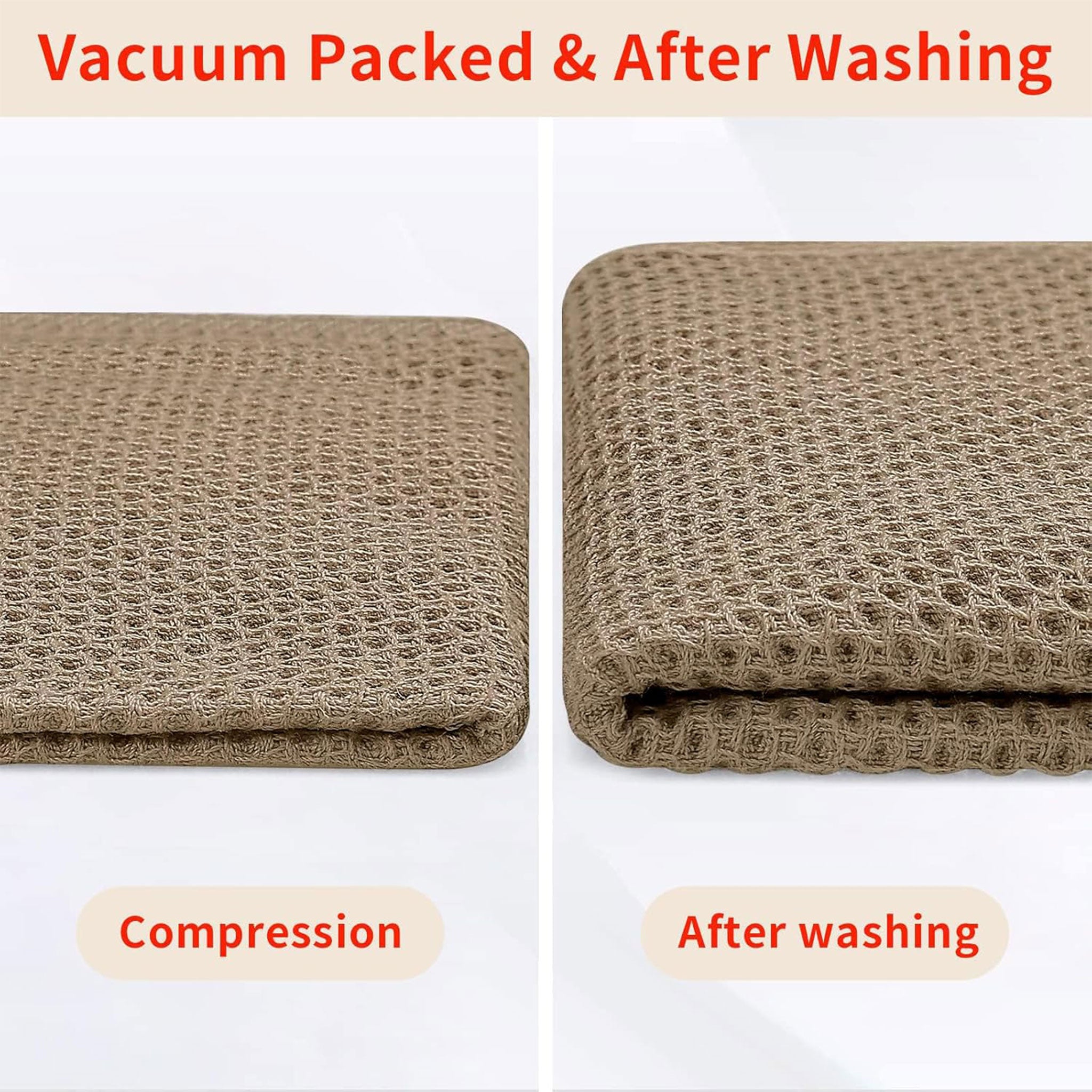 Pure Cotton Waffle Kitchen Towel 40×60cm