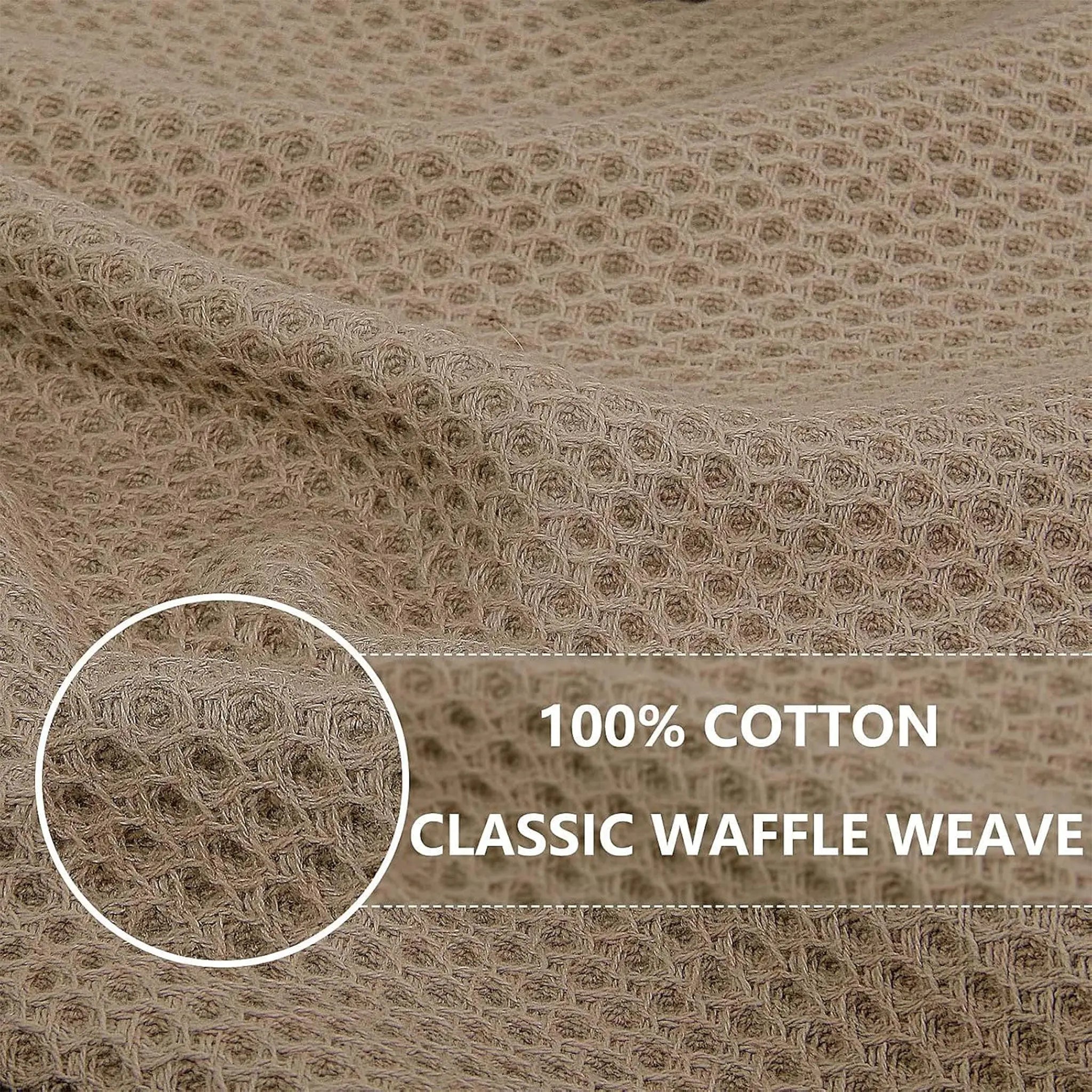 Pure Cotton Waffle Kitchen Towel 40×60cm