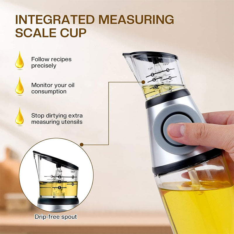 Push-Type Leak-Proof Oil Dispenser