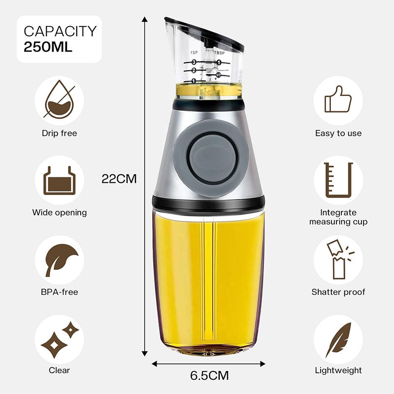 Push-Type Leak-Proof Oil Dispenser