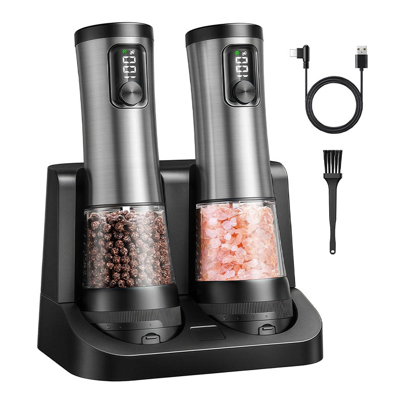 Rechargeable Electric Pepper & Salt Grinder