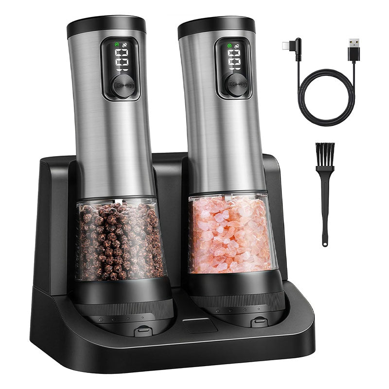 Rechargeable Electric Pepper & Salt Grinder