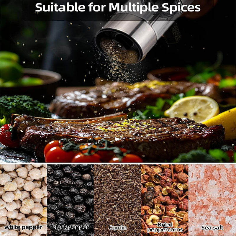 Rechargeable Electric Salt & Pepper Grinder