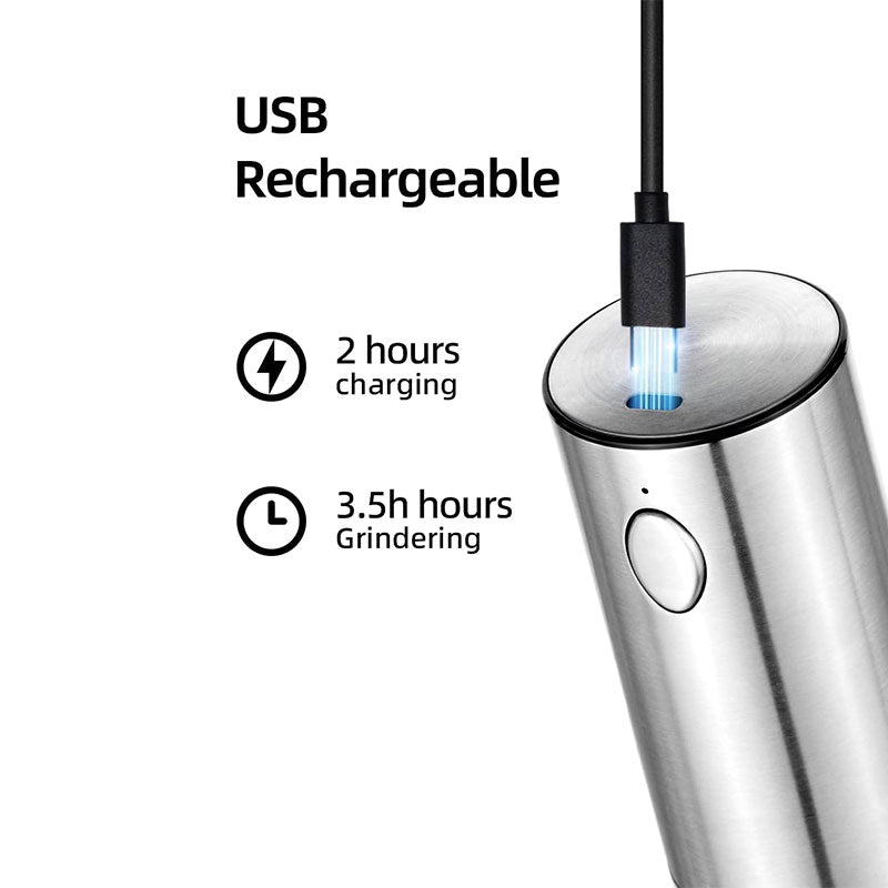 Rechargeable Electric Salt & Pepper Grinder
