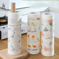 50Pcs/Roll of Reusable Lazy Rags Kitchen Cleaning Dish Cloth Hand Towel Rolls wiktra