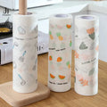 50Pcs/Roll of Reusable Lazy Rags Kitchen Cleaning Dish Cloth Hand Towel Rolls wiktra