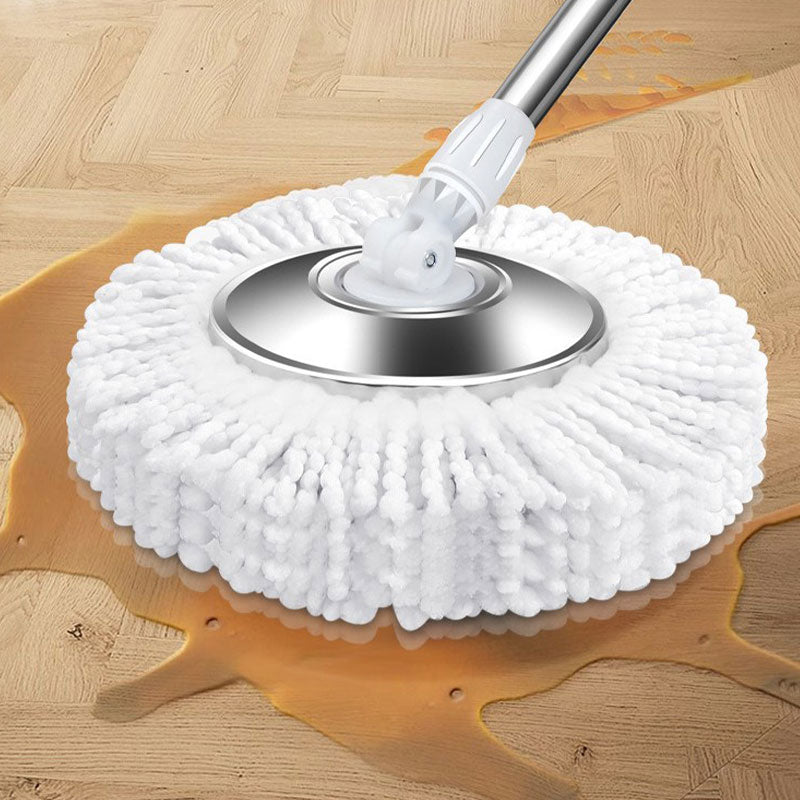 Rotating Mop with Self-Cleaning Bucket