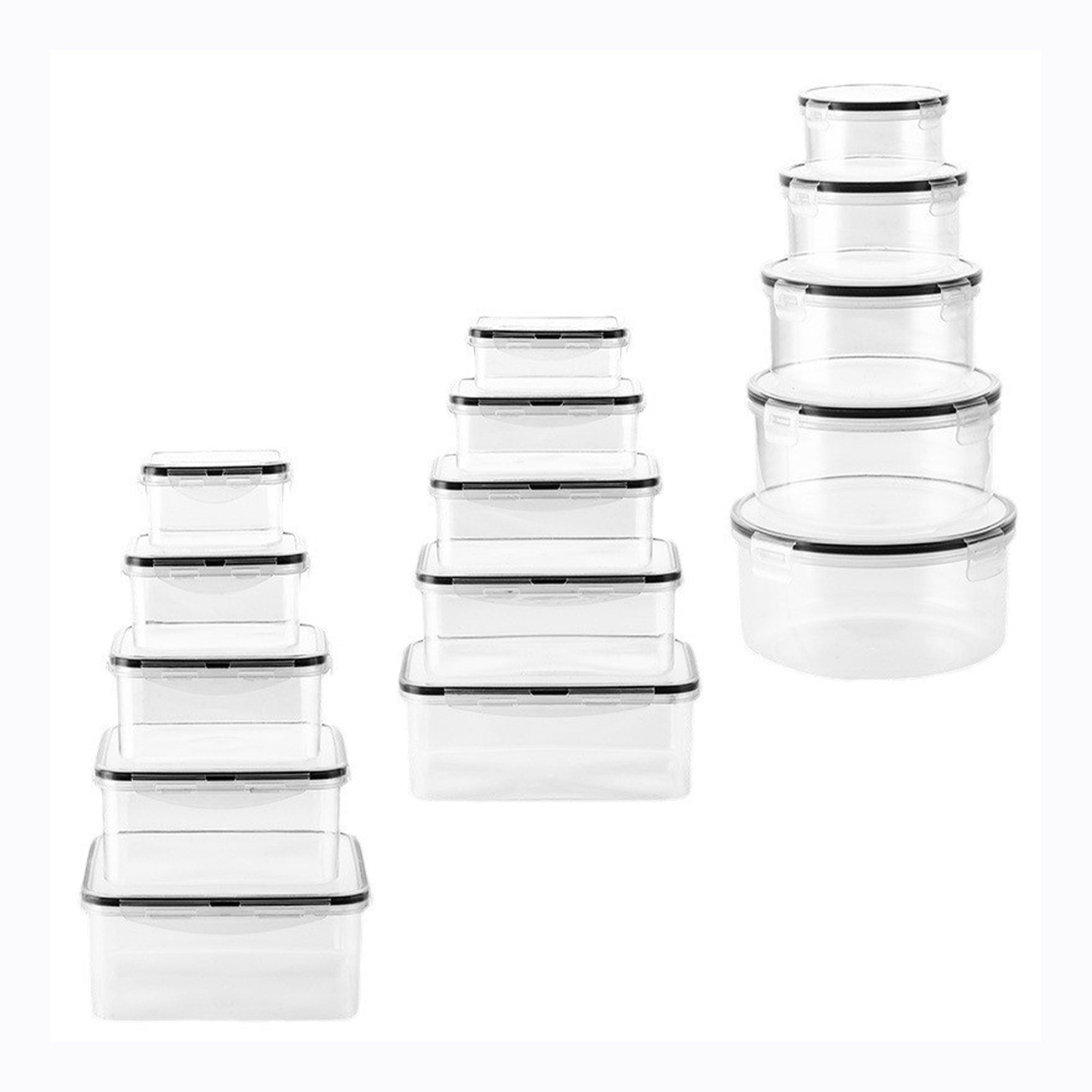 Round Transparent Refrigerator Crisper