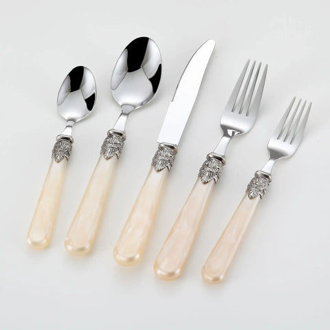 4pcs/set Dinnerware Set 304 Stainless Steel Steak Knife Fork Coffee Spoon Teaspoon Flatware Dishwasher Safe Kitchen Tablewar