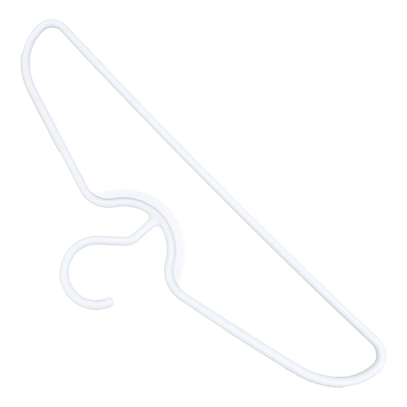 5/10/20pcs Short Neck Hangers Anti-Slip Plastic Clothes Hangers For Save Vertical Space Home Improvement Clothing Tools Parts