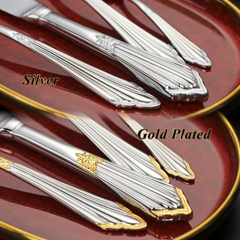 6 Pieces Teaspoons Silver Gold Dishwasher Safe 304 Stainless Steel 5.5in Teaspoon For Dessert Espresso Coffee Spoon