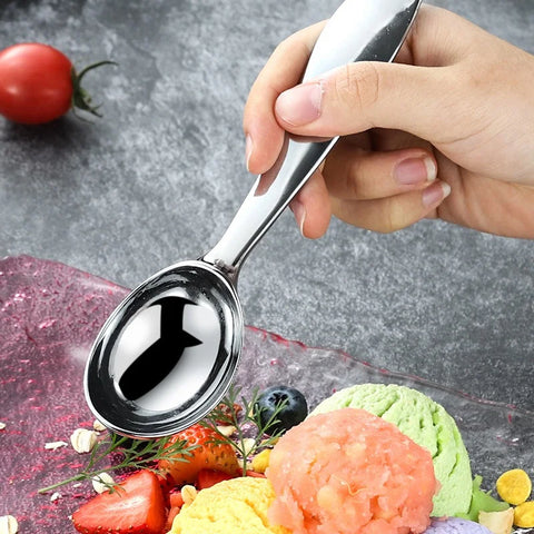 Sturdy Handle Ice Cream Fruit Scoop Durable Ice Cream Digging Spoon Fruit Spoon Ice Cream Scoop Summer Essentials Must Have