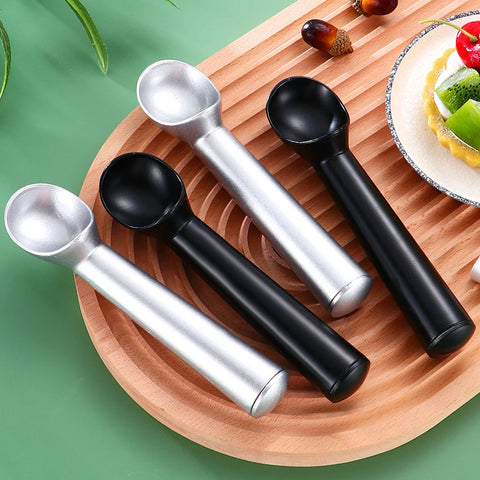 Alloy Ice Cream Tools Ice Cream Scoop Ball Digger Handmade Ice Cube Mold Easy Demoulding Home Kitchen Accessories Fruit Spoon