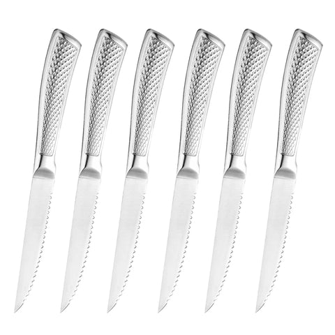 Stainless Steel Steak Knife Cut Meat Fruit Fish Vegetable Slicing Knife Dining Kitchen Chef Sushi Cooking Utility Knife