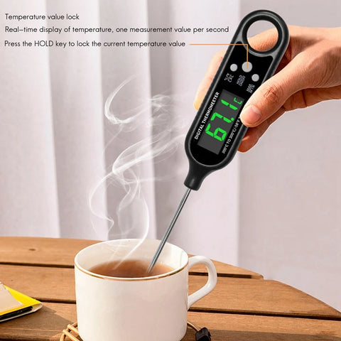 Meat Food Thermometer, Digital Cooking Thermometer, Kitchen Cooking Thermometer Instant Read For BBQ Grill,Deep Fry