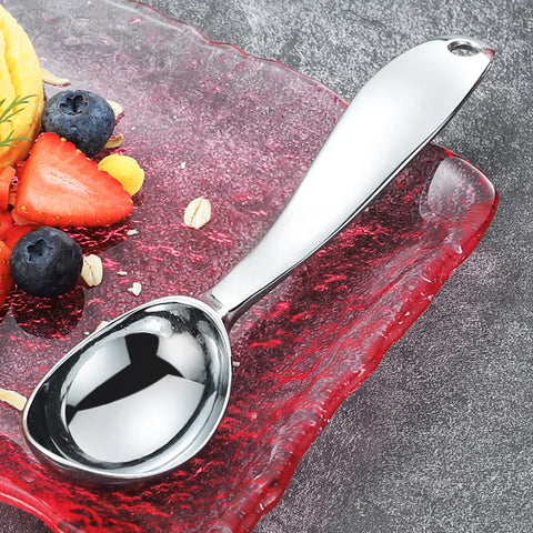 Ice Cream Scoop Food Grade Stainless Steel Spoon Kitchen Accessories