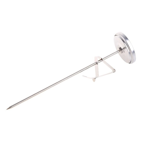 Stainless Steel Oven Cooking BBQ Probe Thermometer Gauge 200°C